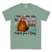 Sage i may look calm but in my head ive pecked you 3 ti Classic Tee - JahusDesignShop