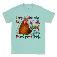 Seafoam i may look calm but in my head ive pecked you 3 ti Classic Tee - JahusDesignShop