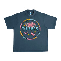 Midnight Navy tu eres inspiration Urban Heavy Tee - MaliasSmallBusiness