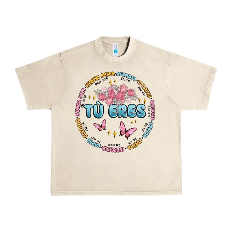 Tu Eres Inspiration Urban Heavy Tee by MaliasSmallBusiness | Teevron