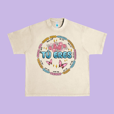 Tu Eres Inspiration Urban Heavy Tee Designed By Maliassmallbusiness