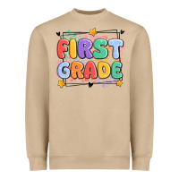 Mushroom first grade Heavyweight Sweatshirt - MaliasSmallBusiness