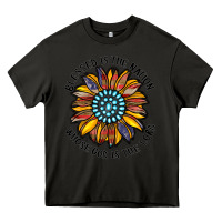 Asphalt blessed is the nation whose god is the lord Heavy Core Tee - CowhideDigitalArt