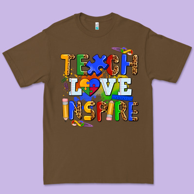 Teach Love Inspire Premium Tee Designed By Adodesignshop