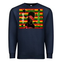 Navy juneteenth celebrate freedom since 1865 Premium Sweatshirt - TumblerDesignByShophia