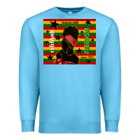 Ocean Blue juneteenth celebrate freedom since 1865 Premium Sweatshirt - TumblerDesignByShophia