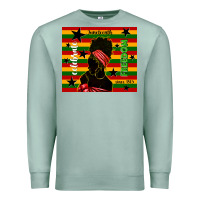 Seafoam juneteenth celebrate freedom since 1865 Premium Sweatshirt - TumblerDesignByShophia