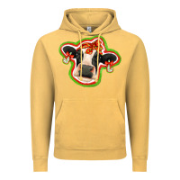 Vintage Mustard christmas heifer Vintage Hoodie - Jasminsmagicworld