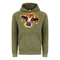 Vintage Olive christmas heifer Vintage Hoodie - Jasminsmagicworld