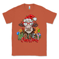 Copper Mooey Christmas Classic Tee - CowhideDigitalArt