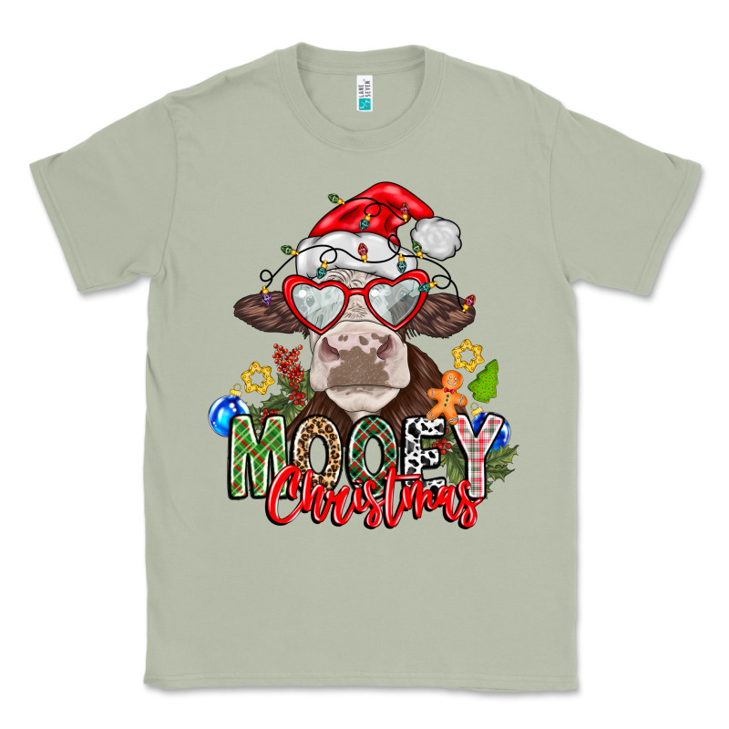 Mooey Christmas Classic Tee by CowhideDigitalArt | Teevron
