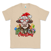 Mushroom Mooey Christmas Classic Tee - CowhideDigitalArt