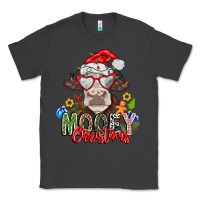 Smoke Mooey Christmas Classic Tee - CowhideDigitalArt