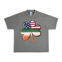 Tornado st patricks day shamrock american flag Urban Heavy Tee - MaliasSmallBusiness
