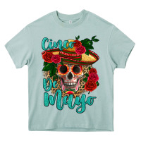 Arona cinco de mayo skull Heavy Core Tee - HRA Design Shop