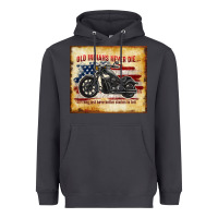 Old Indians Never Die Heavyweight Hoodie | Teevron