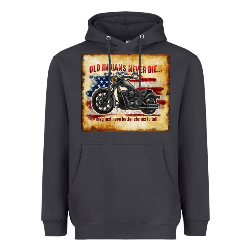 Old Indians Never Die Heavyweight Hoodie by TumblerDesignByShophia | Teevron