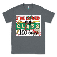 Charcoal Heather i've loved my class 100 days Classic Tee - MaliasSmallBusiness