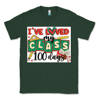 Sports Green i've loved my class 100 days Classic Tee - MaliasSmallBusiness