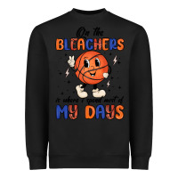 Black on the bleachers is where i spend most of my days Heavyweight Sweatshirt - MaliasSmallBusiness
