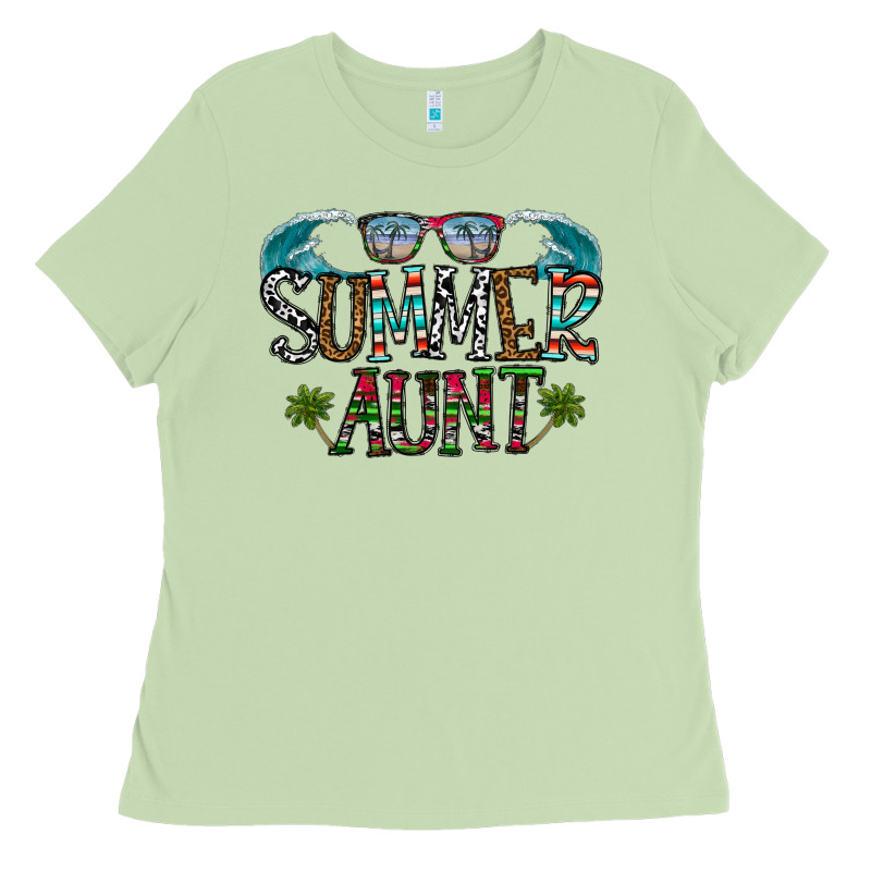 Summer Aunt Ladies Tee by CowhideDigitalArt | Teevron