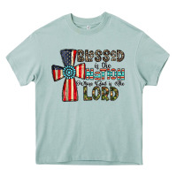 Arona blessed İs the nation whose god is the lord Heavy Core Tee - CowhideDigitalArt