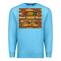 Ocean Blue juneteenth breaking every chain since 1865 Premium Sweatshirt - TumblerDesignByShophia