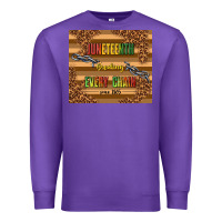 Purple juneteenth breaking every chain since 1865 Premium Sweatshirt - TumblerDesignByShophia