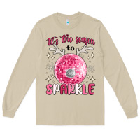 Mushroom it's the season to sparkle Long Sleeve Tee - MaliasSmallBusiness