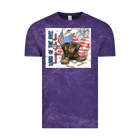 Cloud Purple land of the free Vintage Tee - MaliasSmallBusiness