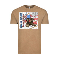 Vintage Coffee land of the free Vintage Tee - MaliasSmallBusiness