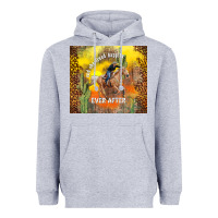 Heather Grey and she lived happily ever after Heavyweight Hoodie - TumblerDesignByShophia