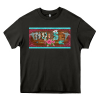 Asphalt western nurse with medical  symbol caduceus and arrow license plate te Heavy Core Tee - BarkalooDesign