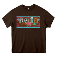 Chocolate Brown western nurse with medical  symbol caduceus and arrow license plate te Heavy Core Tee - BarkalooDesign
