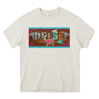 Cream western nurse with medical  symbol caduceus and arrow license plate te Heavy Core Tee - BarkalooDesign