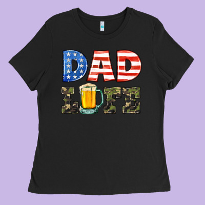 Dad Life Ladies Tee Designed By Hra Design Shop