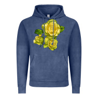 Vintage Denim st. patrick rose Vintage Hoodie - LillyAllenDesigns