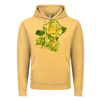 Vintage Mustard st. patrick rose Vintage Hoodie - LillyAllenDesigns