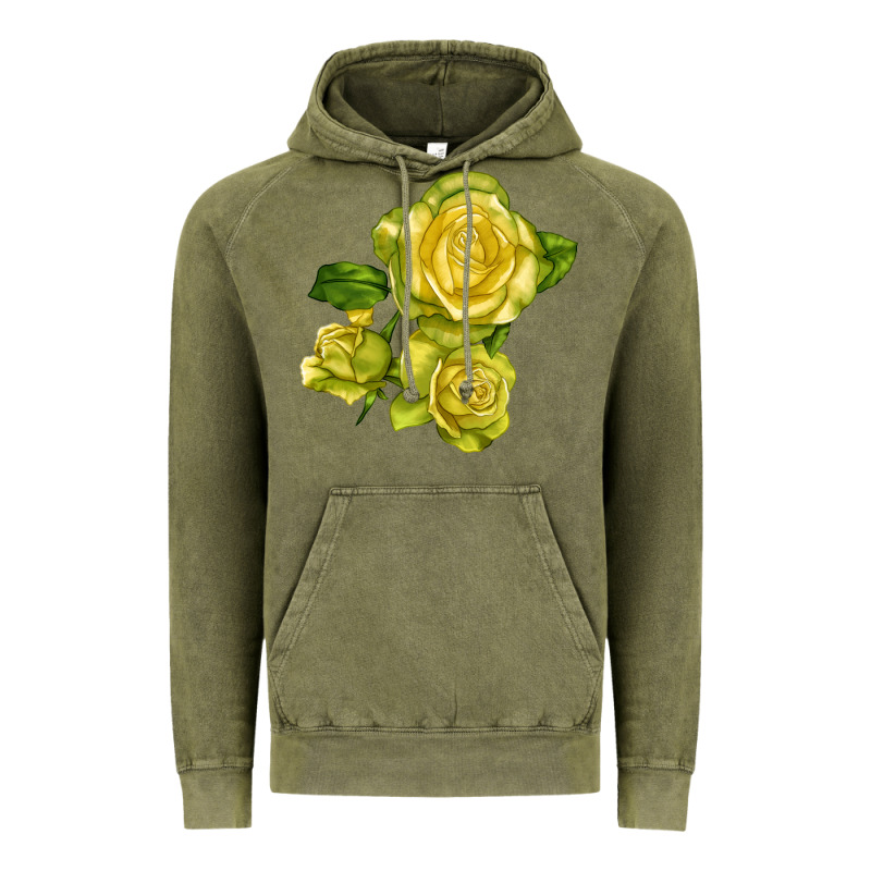St. Patrick Rose Vintage Hoodie by LillyAllenDesigns | Teevron