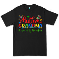 Black autism grandma i love my grandson Premium Tee - Artiststas