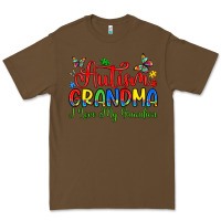 Cacao autism grandma i love my grandson Premium Tee - Artiststas