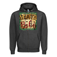 Charcoal Heather Santa Baby Zipper Hoodie - Bettercallsaul