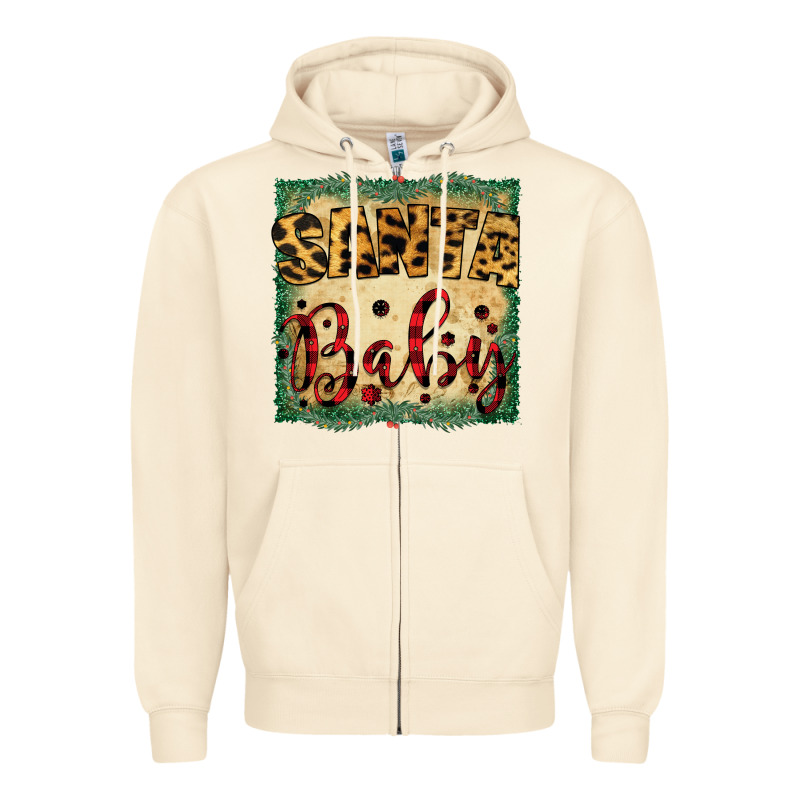 Santa Baby Zipper Hoodie by Bettercallsaul | Teevron