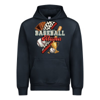 Navy baseball mama Urban Hoodie - FaDigitalArtStudio