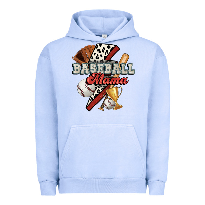 Baseball Mama Urban Hoodie by FaDigitalArtStudio | Teevron