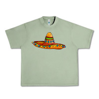 Oil Green sombrero Urban Heavy Tee - AdoDesignShop