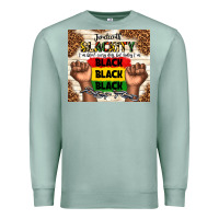 Seafoam juneteenth blackity black black black Premium Sweatshirt - TumblerDesignByShophia
