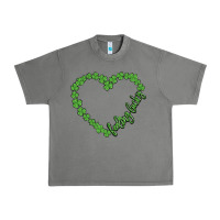 Tornado shamrock heart felling lucky Urban Heavy Tee - MaliasSmallBusiness