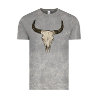 Cloud Rock cow skul Vintage Tee - MaliasSmallBusiness