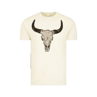 Vintage Arctic cow skul Vintage Tee - MaliasSmallBusiness